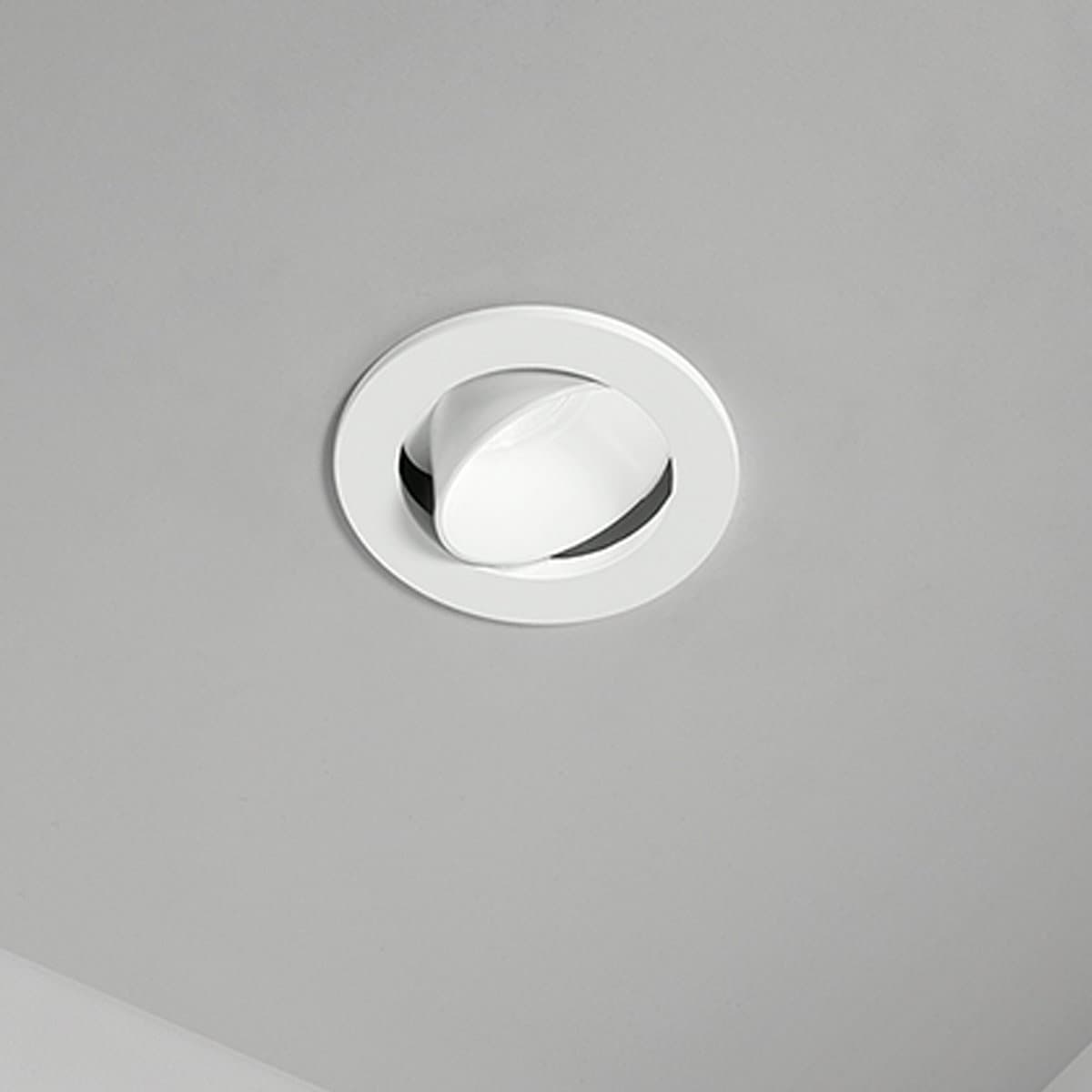 Faretto incasso tondo orientabile IP20 Perenz OASIS 8366 B GU10 LED bianco - 2