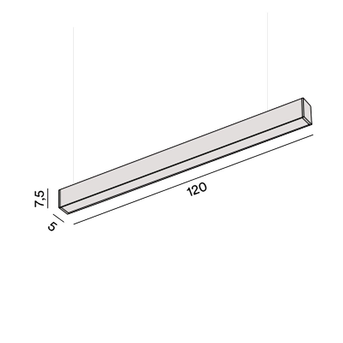 Lampadario moderno Perenz GRID 8464 N CT 8469 N LED CCT metallo nero - 3