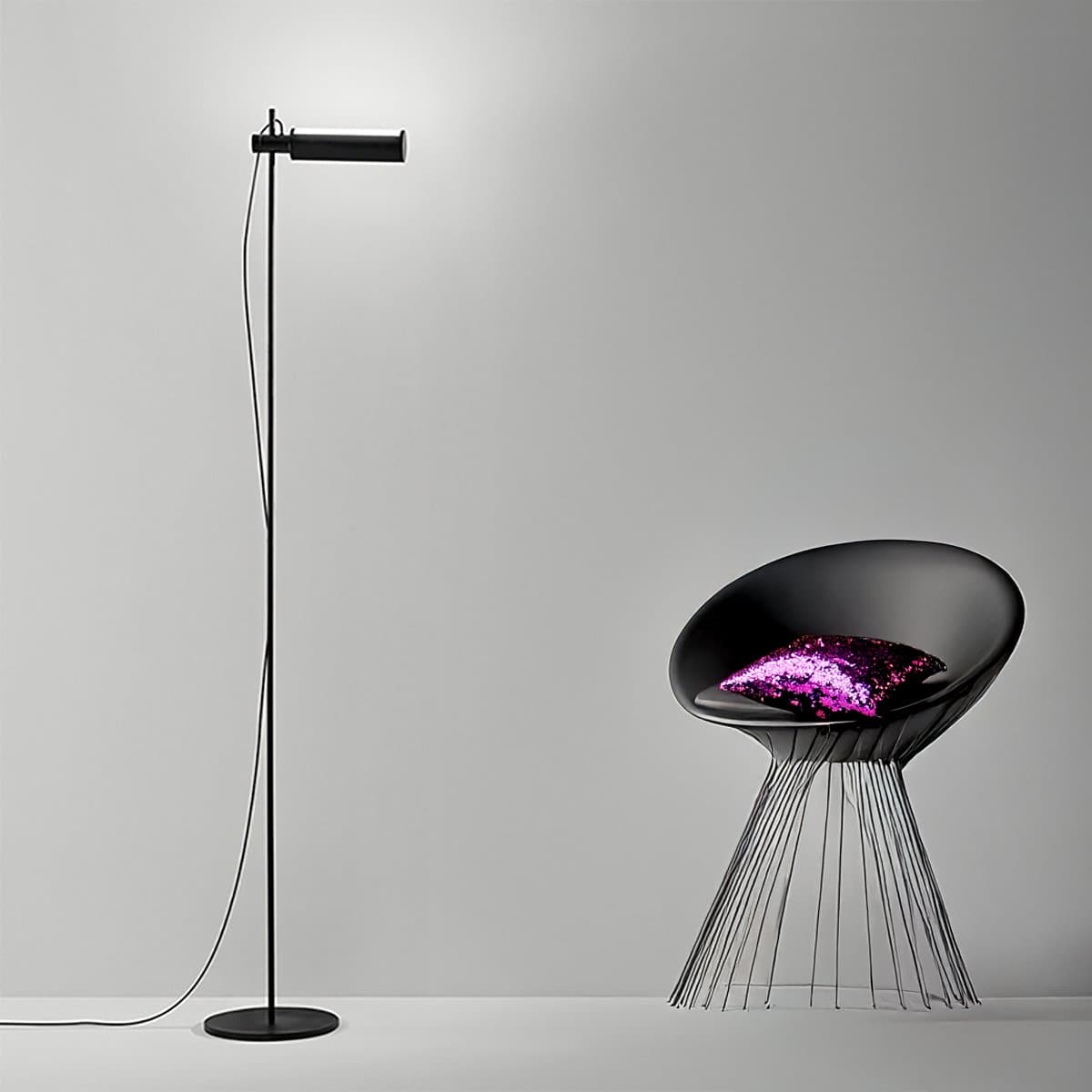 Piantana moderna led Perenz ULTIMA 8576 N CT LED CCT dimmerabile orientabile - 3
