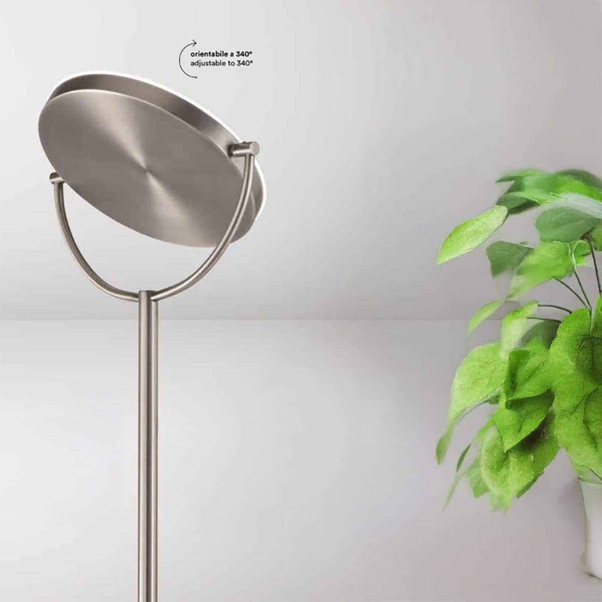 Piantana moderna led Perenz PLATO 8412 GM LC LED 3000K 2968Lm dimmerabile orientabile - 3