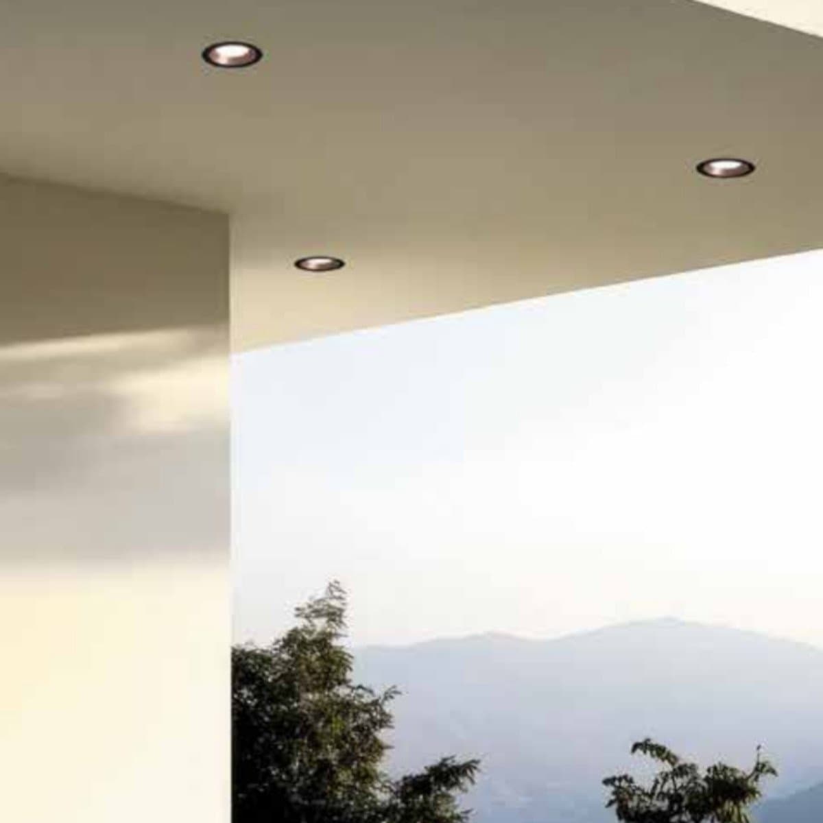 Faretto incasso Sforzin Illuminazione ATHOS GU10 LED IP54 gesso dipingere alluminio - 4