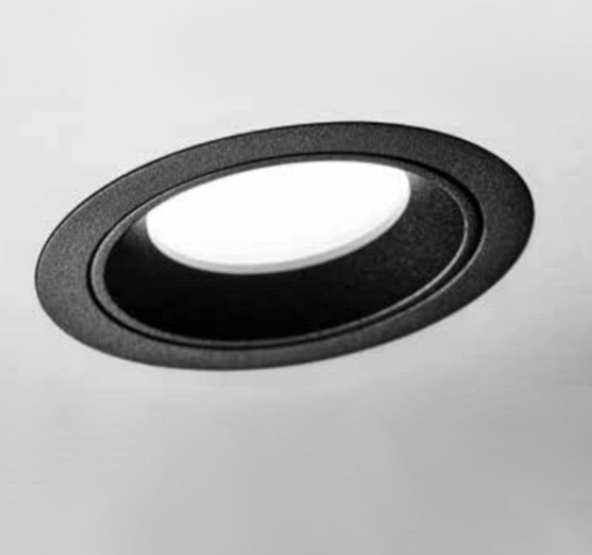 Faretto incasso Sforzin Illuminazione ATHOS GU10 LED IP54 gesso dipingere alluminio - 6