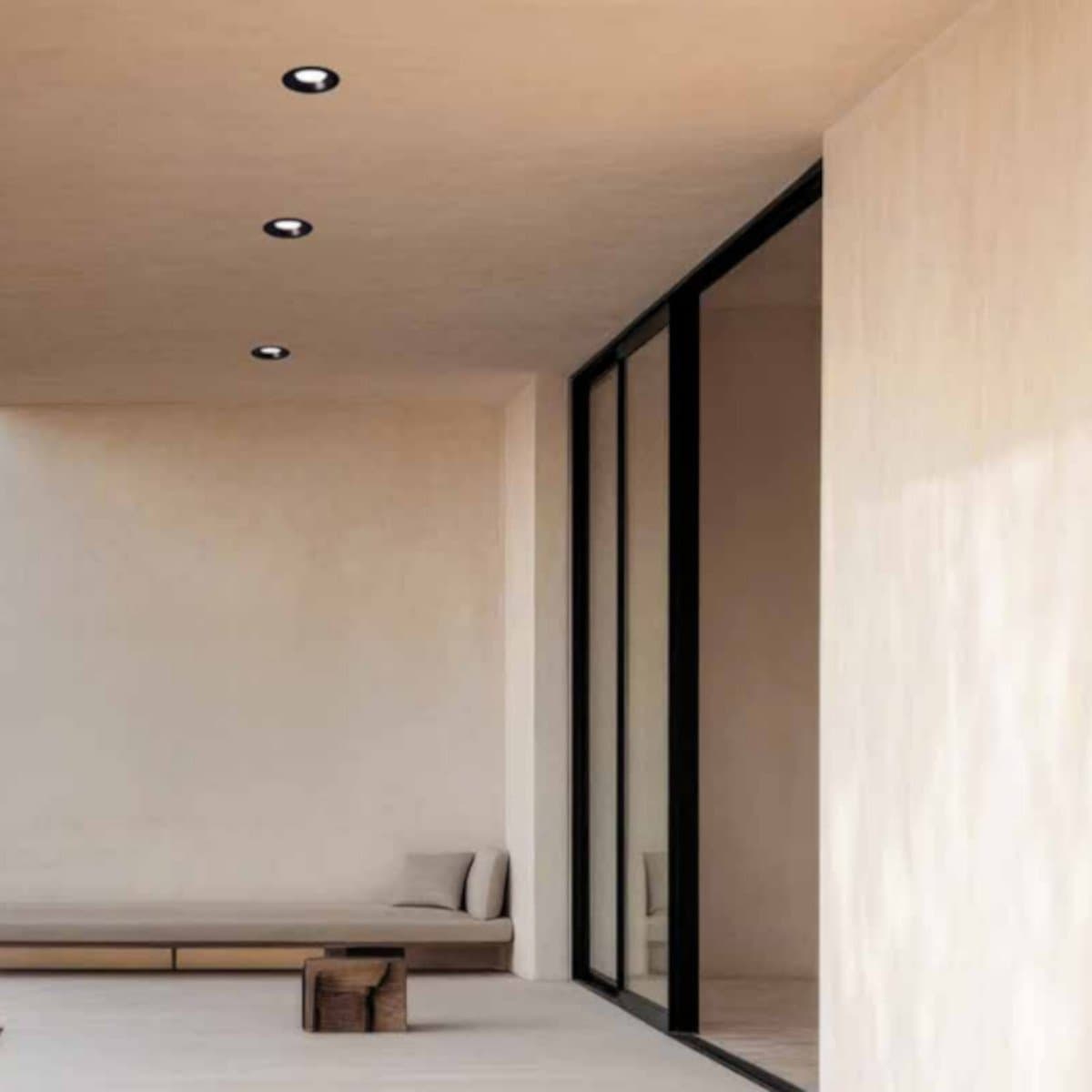 Faretto incasso Sforzin Illuminazione ATHOS GU10 LED IP54 gesso dipingere alluminio - 10