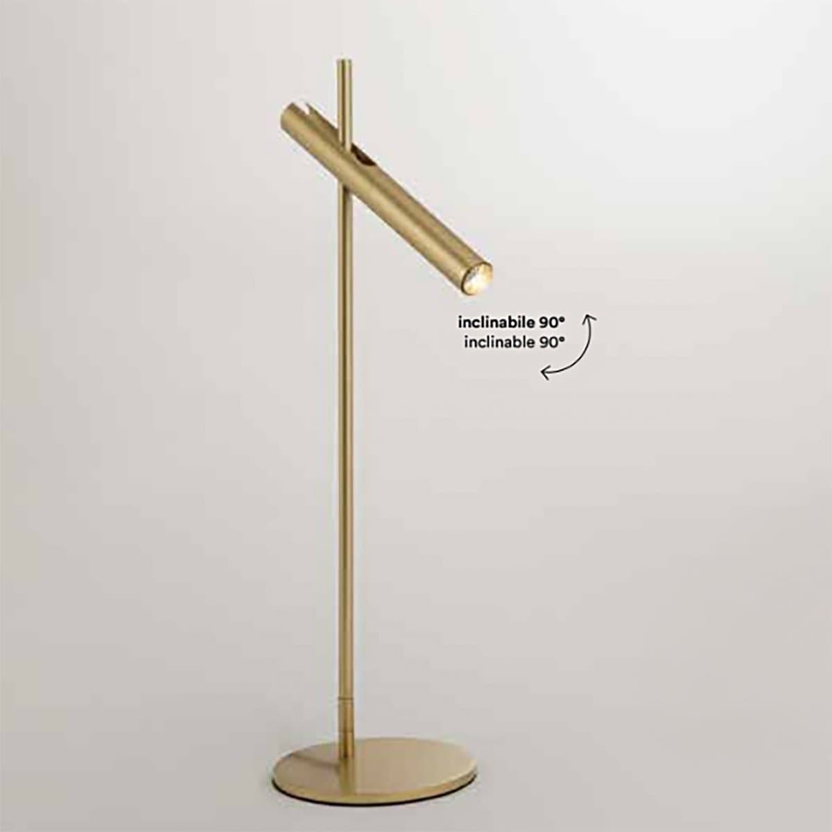 Abat-jour classica Perenz SNIPER 8470 OR LC LED 480LM dimmerabile oro spazzolato - 4