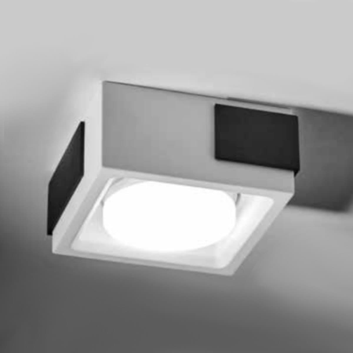 Plafoniera moderna Sforzin illuminazione VELIA  PL1 T543 T544 T545 GX53 LED gesso metallo - 15
