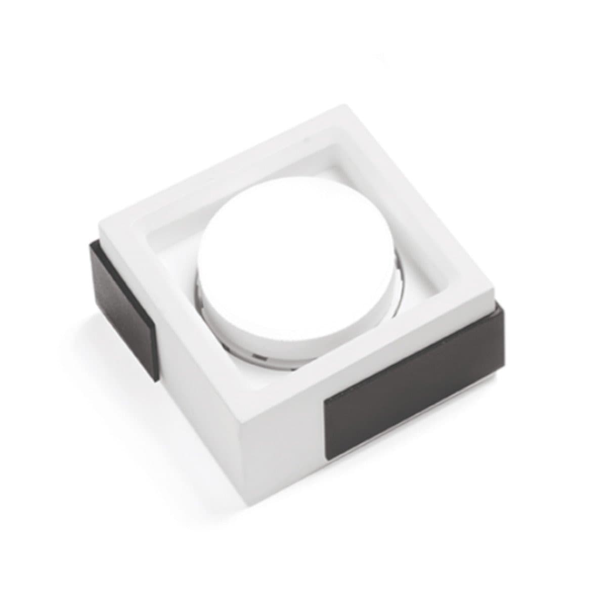 Plafoniera moderna Sforzin illuminazione VELIA  PL1 T543 T544 T545 GX53 LED gesso metallo - 4