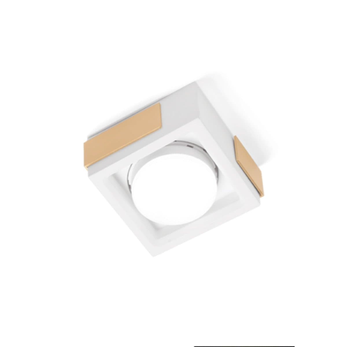 Plafoniera moderna Sforzin illuminazione VELIA  PL1 T543 T544 T545 GX53 LED gesso metallo - 7