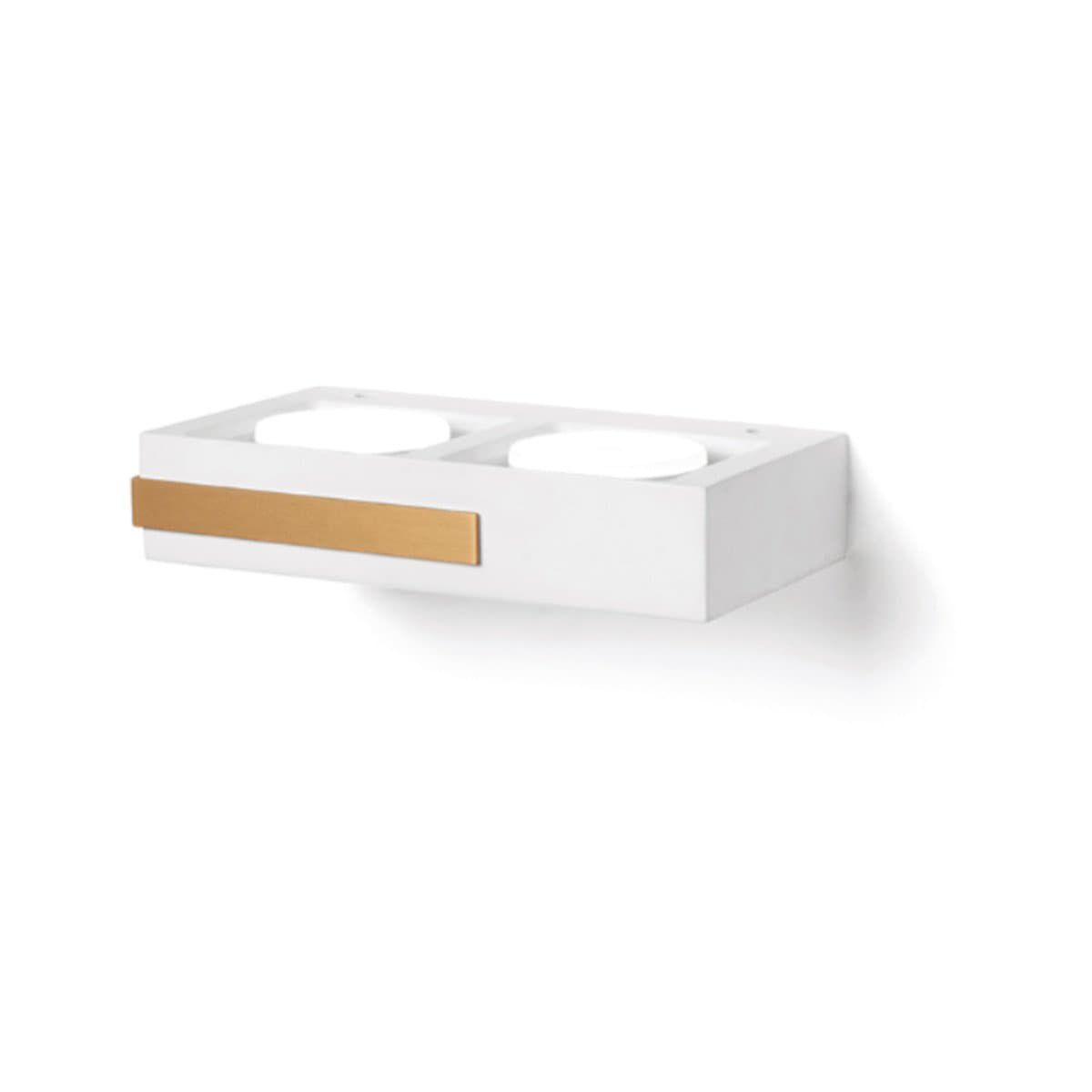 Applique moderna Sforzin illuminazione VELIA AP2 T537 T538 T539 GX53 LED monoemissione gesso metallo - 12