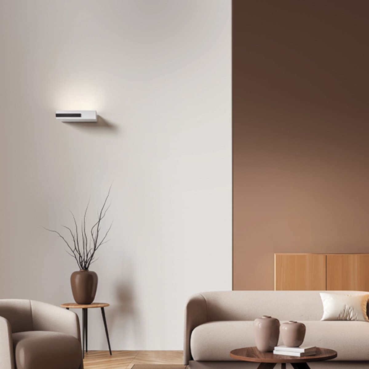 Applique moderna Sforzin illuminazione VELIA AP2 T537 T538 T539 GX53 LED monoemissione gesso metallo - 6