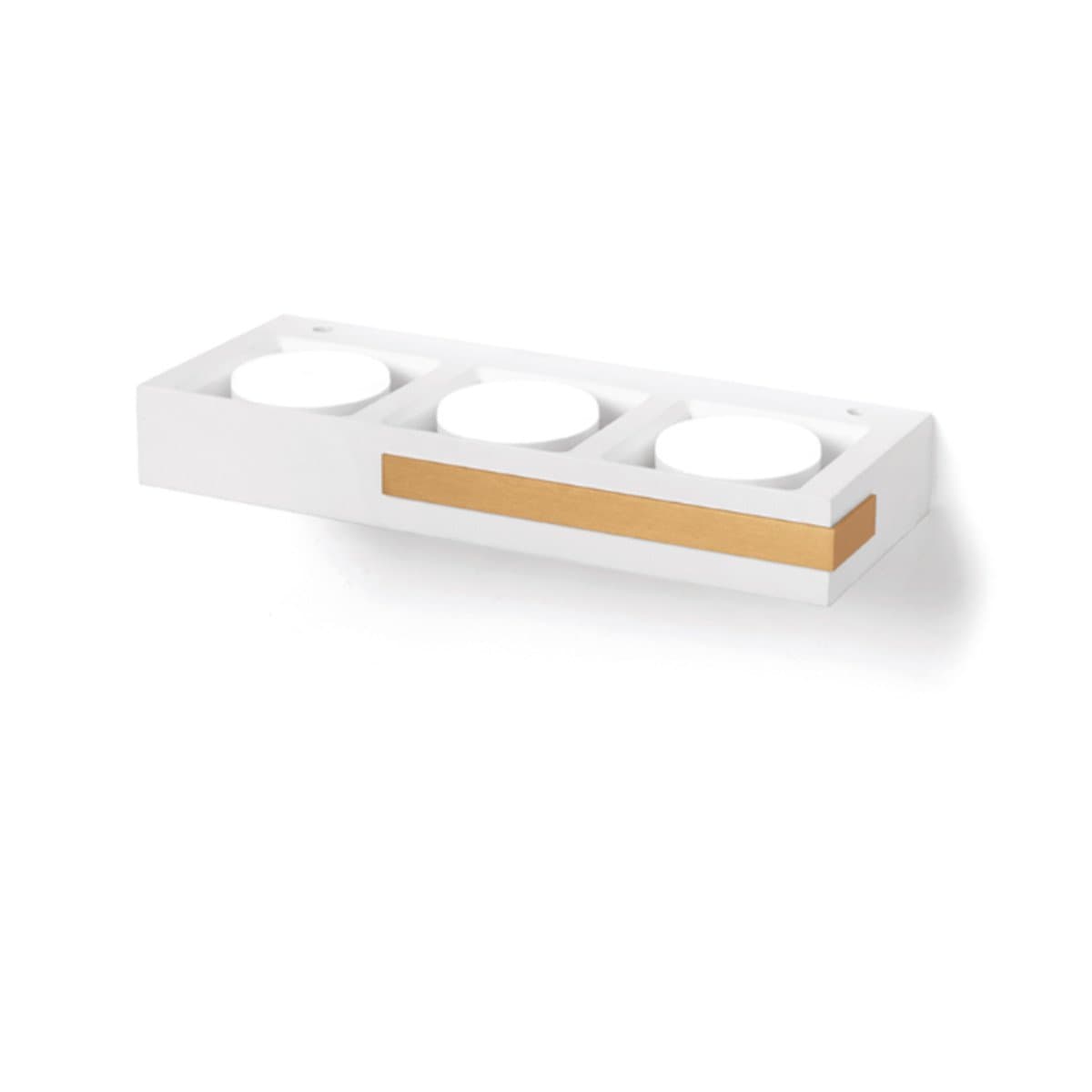 Applique moderna Sforzin illuminazione VELIA AP3 T540 T541 T542 GX53 LED monoemissione gesso metallo - 15