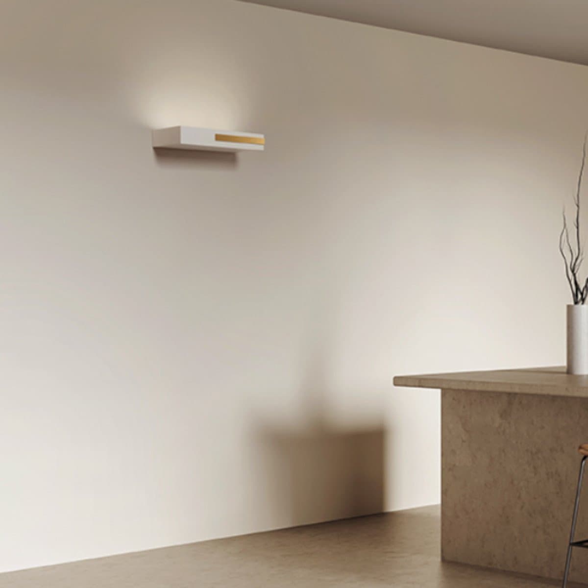 Applique moderna Sforzin illuminazione VELIA AP3 T540 T541 T542 GX53 LED monoemissione gesso metallo - 3