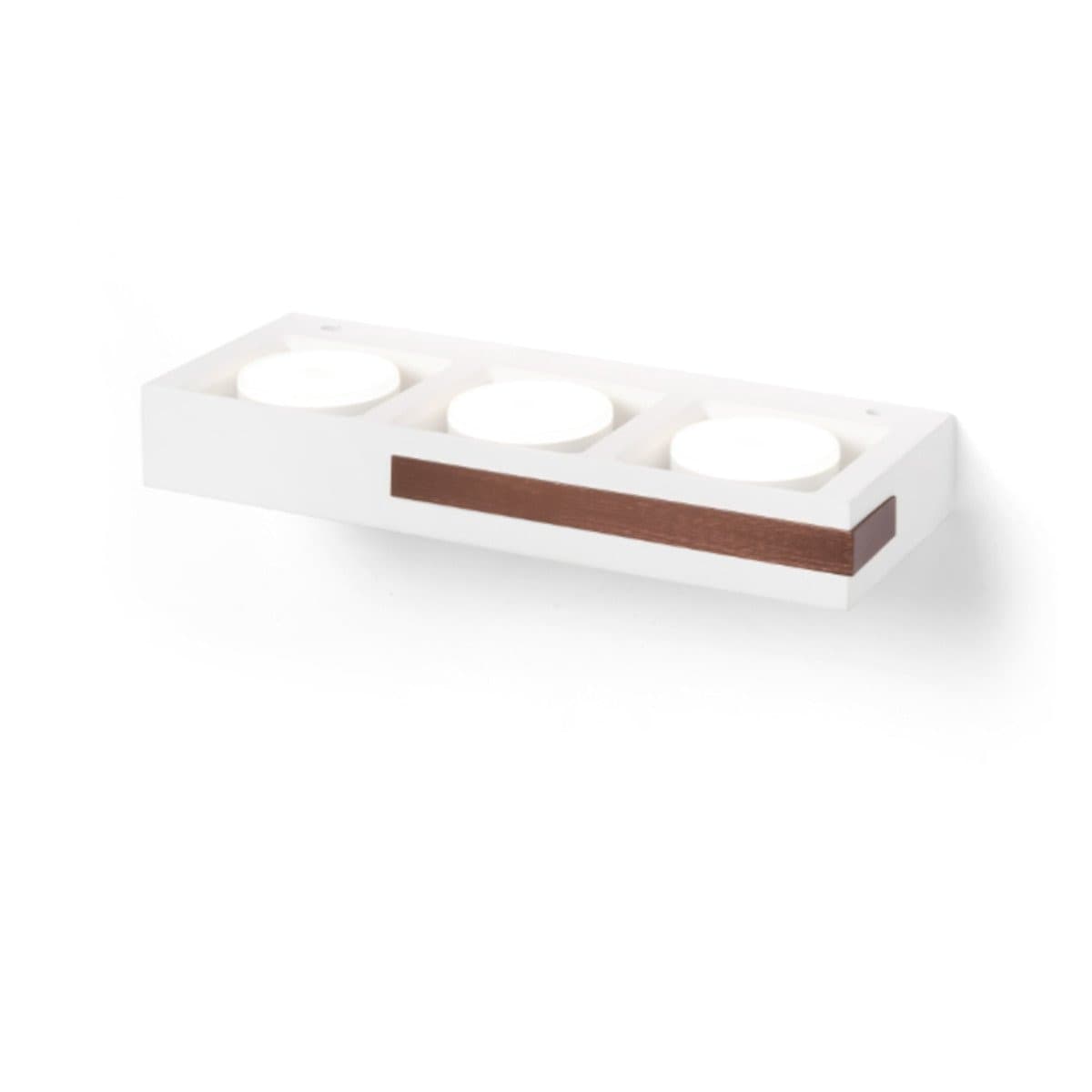 Applique moderna Sforzin illuminazione VELIA AP3 T540 T541 T542 GX53 LED monoemissione gesso metallo - 4