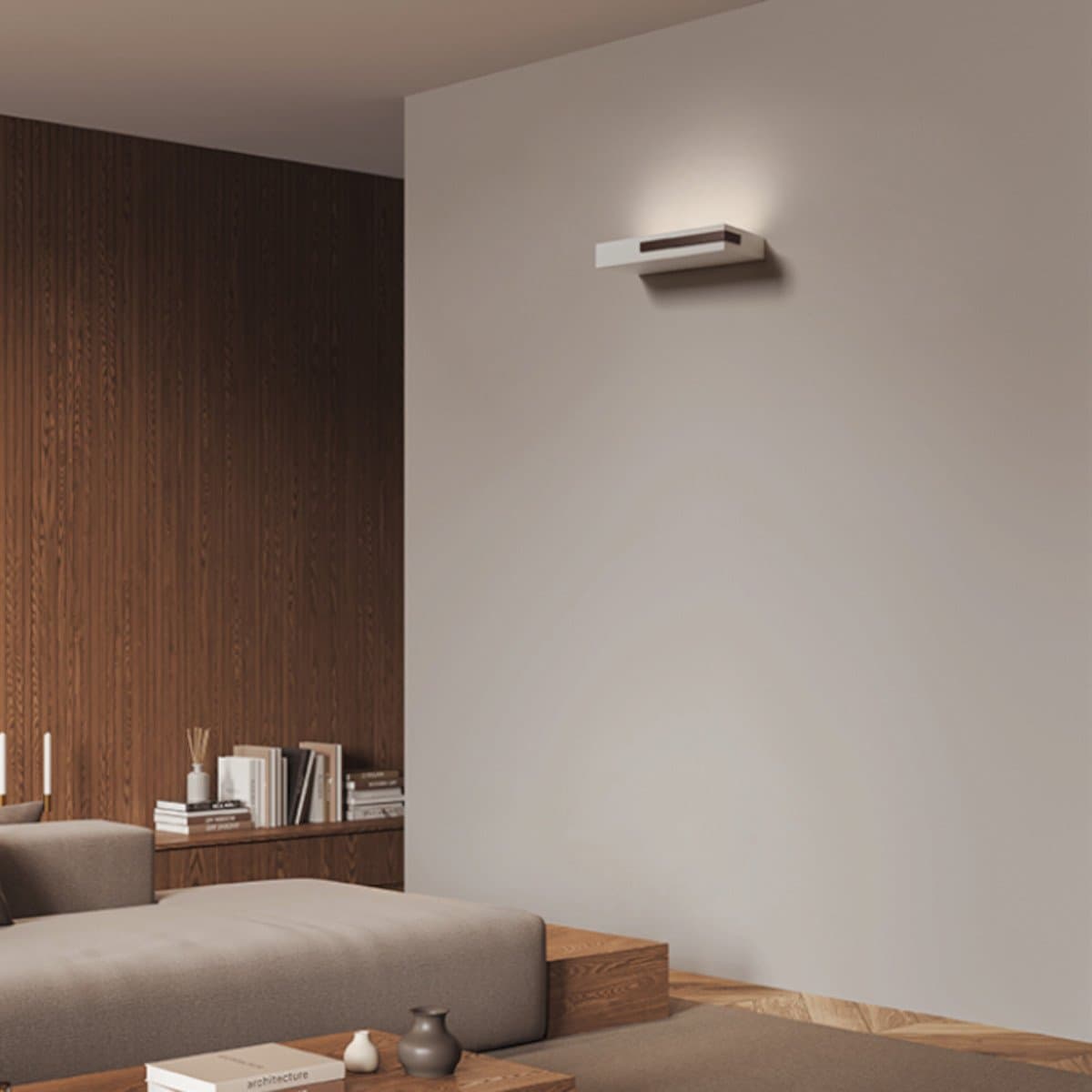Applique moderna Sforzin illuminazione VELIA AP3 T540 T541 T542 GX53 LED monoemissione gesso metallo - 5