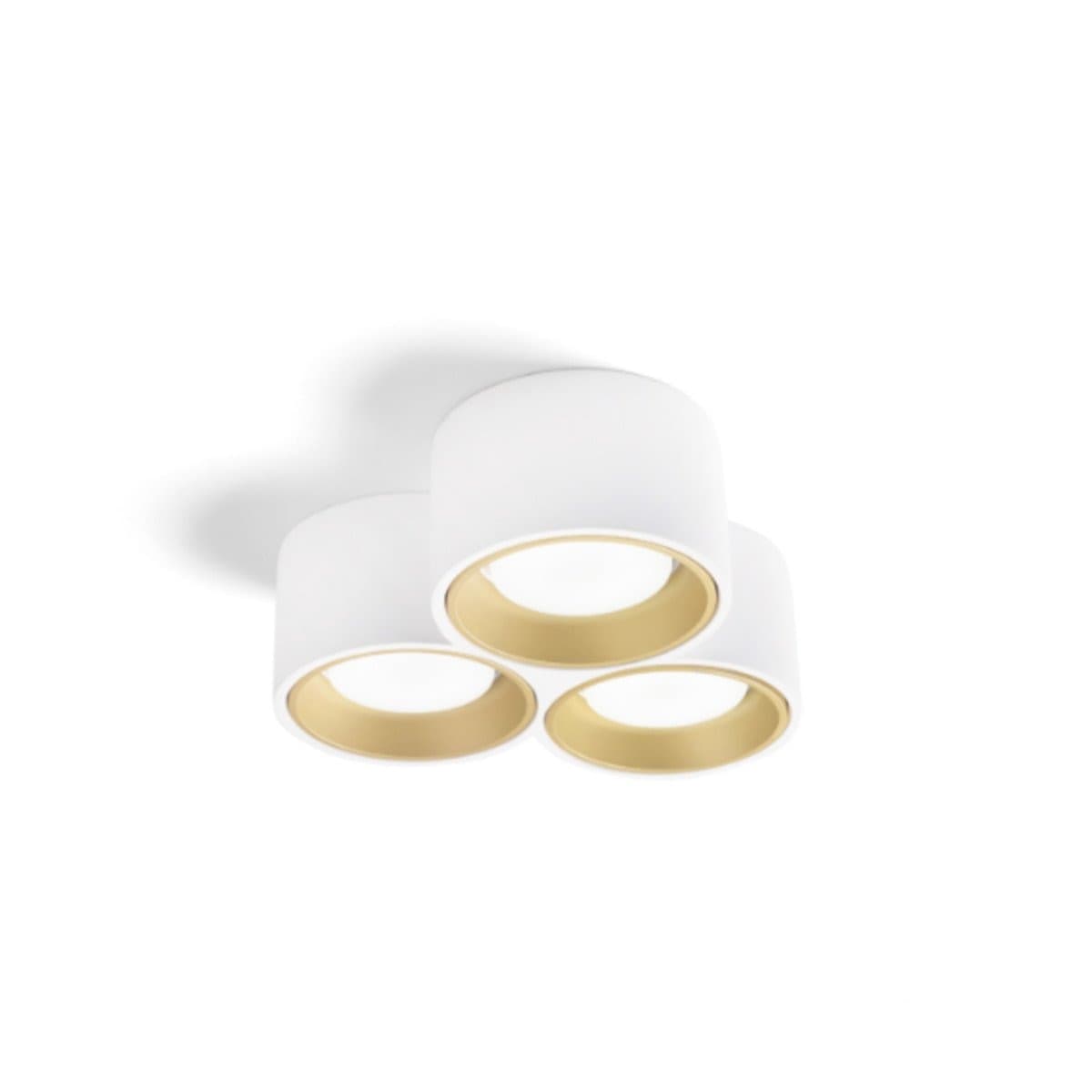 Plafoniera classica Sforzin illuminazione NASSO tonda T507 T508 T509 GX53 LED gesso alluminio - 5