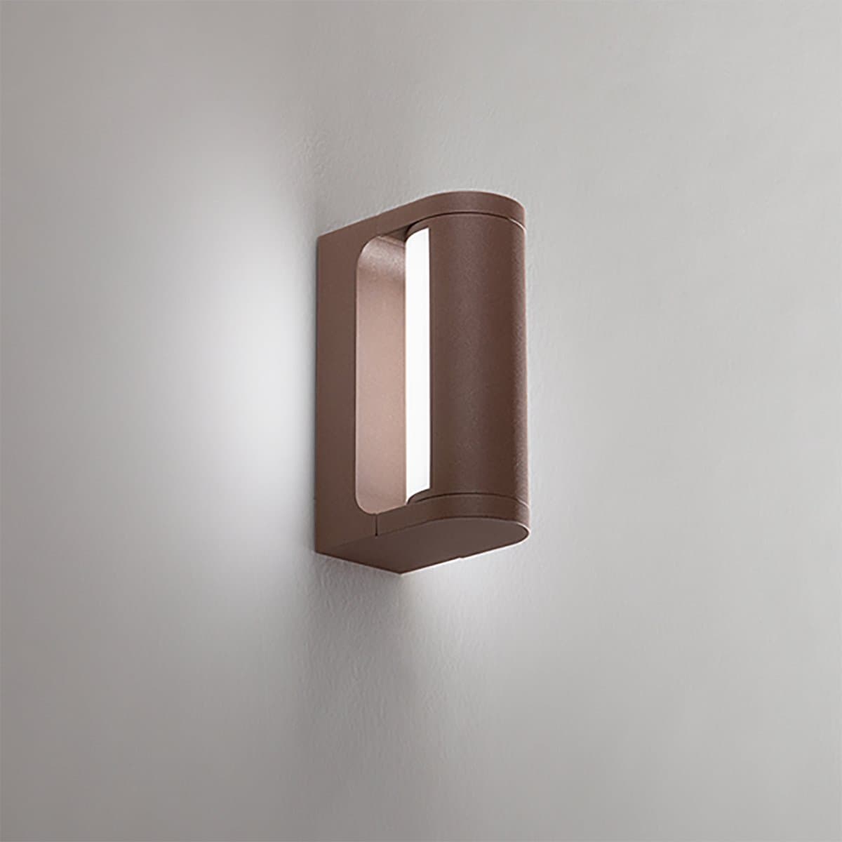 Applique orientabile esterno IP65 Perenz ORIENTA 8332 E LC 12W LED 3000K 960LM metallo alluminio corten - 2