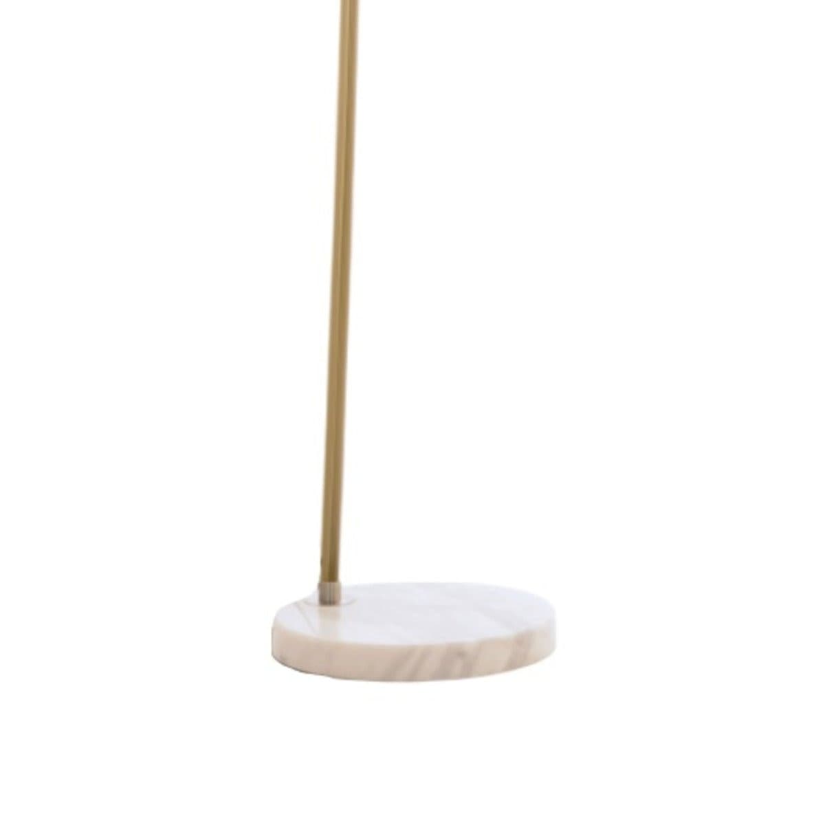 Piantana arco Illuminando BOING CILINDRO P 43 OS E27 LED metallo marmo bianco tessuto - 6