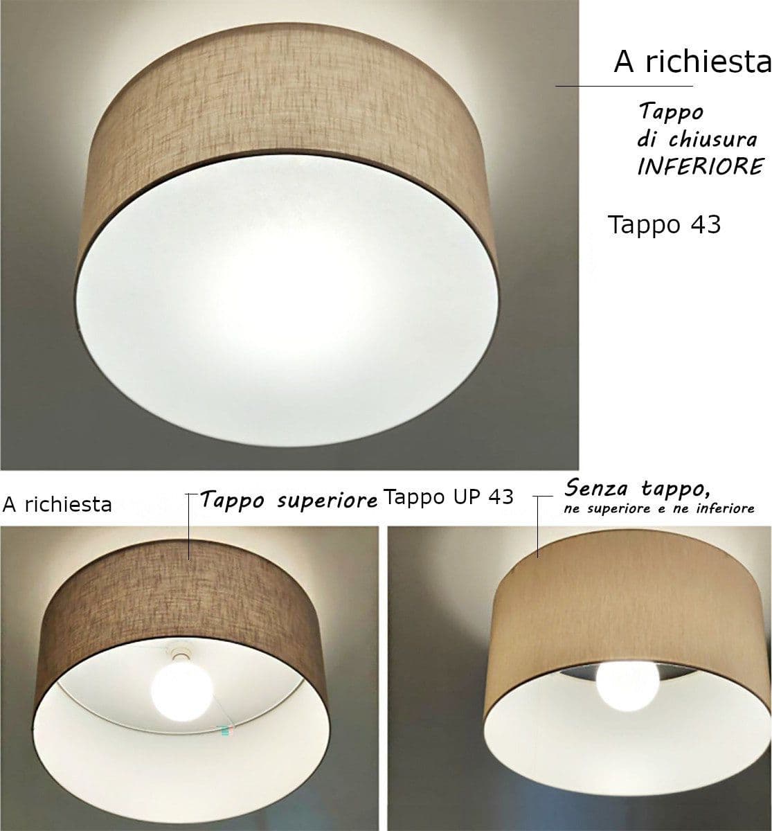Piantana arco Illuminando BOING CILINDRO P 43 OS E27 LED metallo marmo bianco tessuto - 9