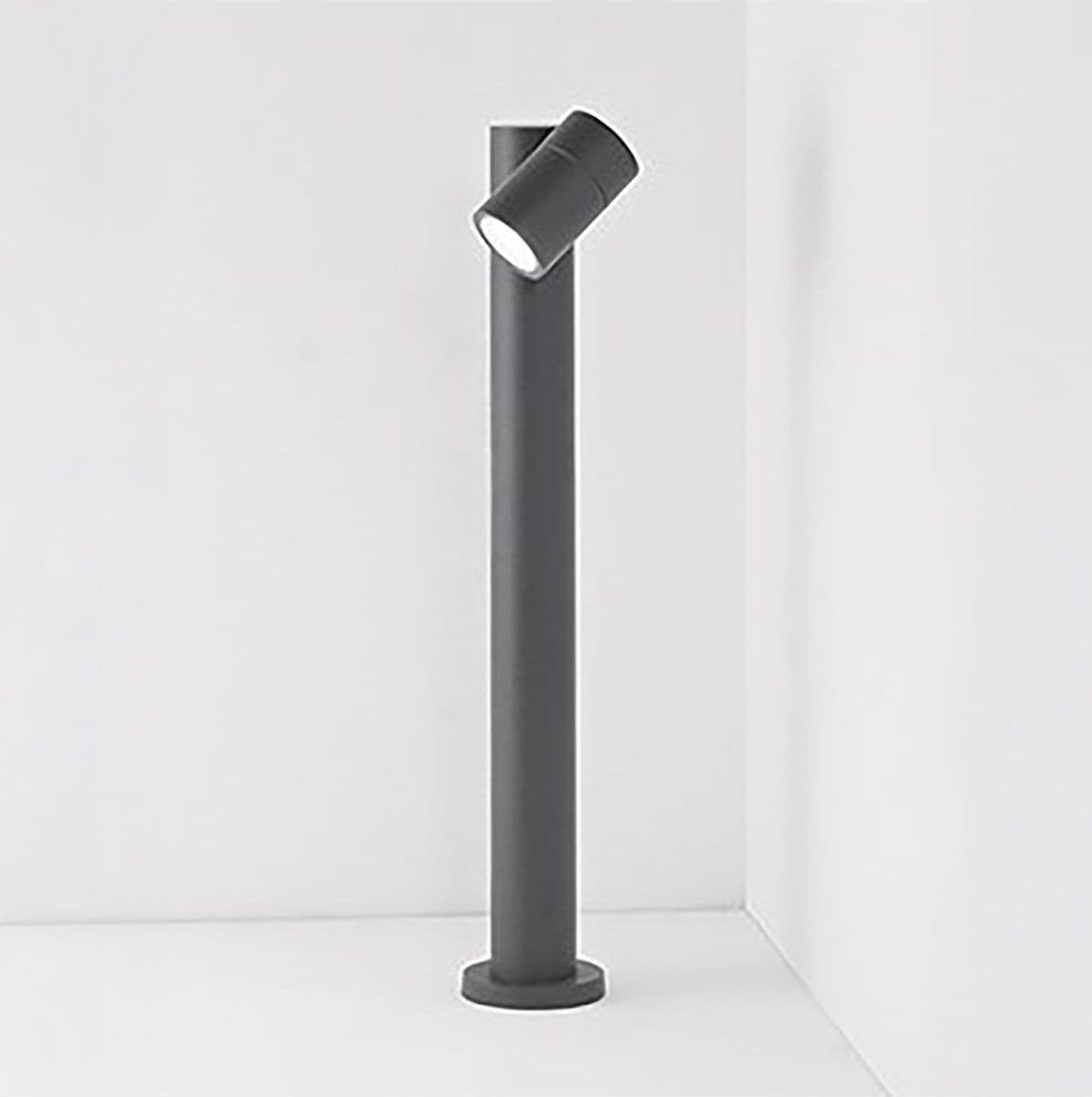 Lampioncino spot orientabile esterno IP65 Perenz PULL 8324 A GU10 LED 220V metallo alluminio vetro antracite opaco - 3