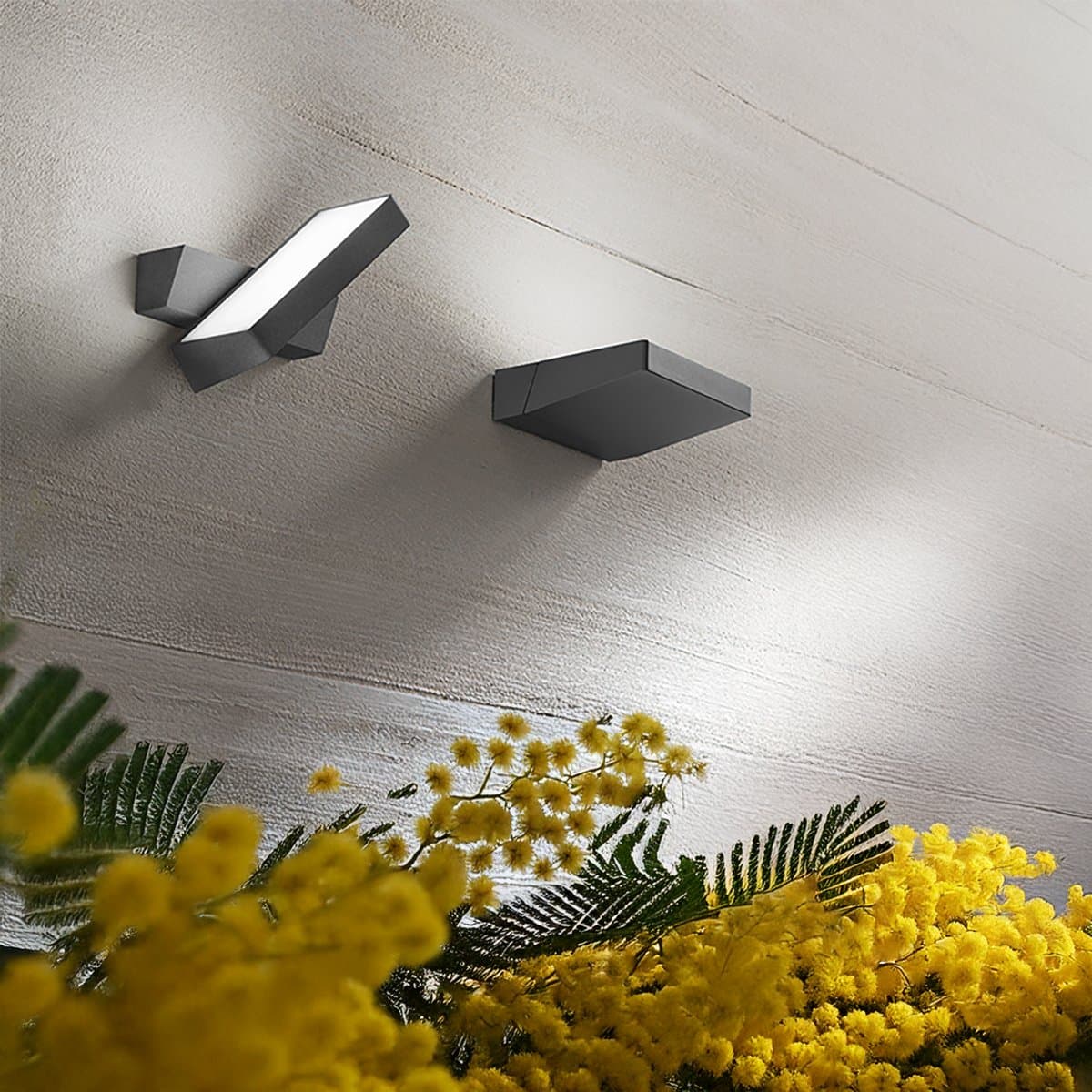 Applique esterno orientabile Perenz GIRO 8314 A LC IP54 LED 3000k antracite opaco - 2