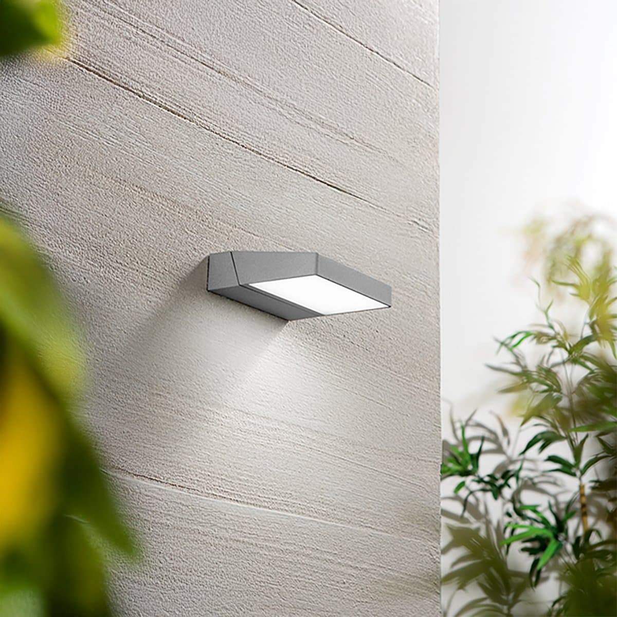 Applique esterno orientabile Perenz GIRO 8314 GC LC LED 3000k grigio cemento - 3