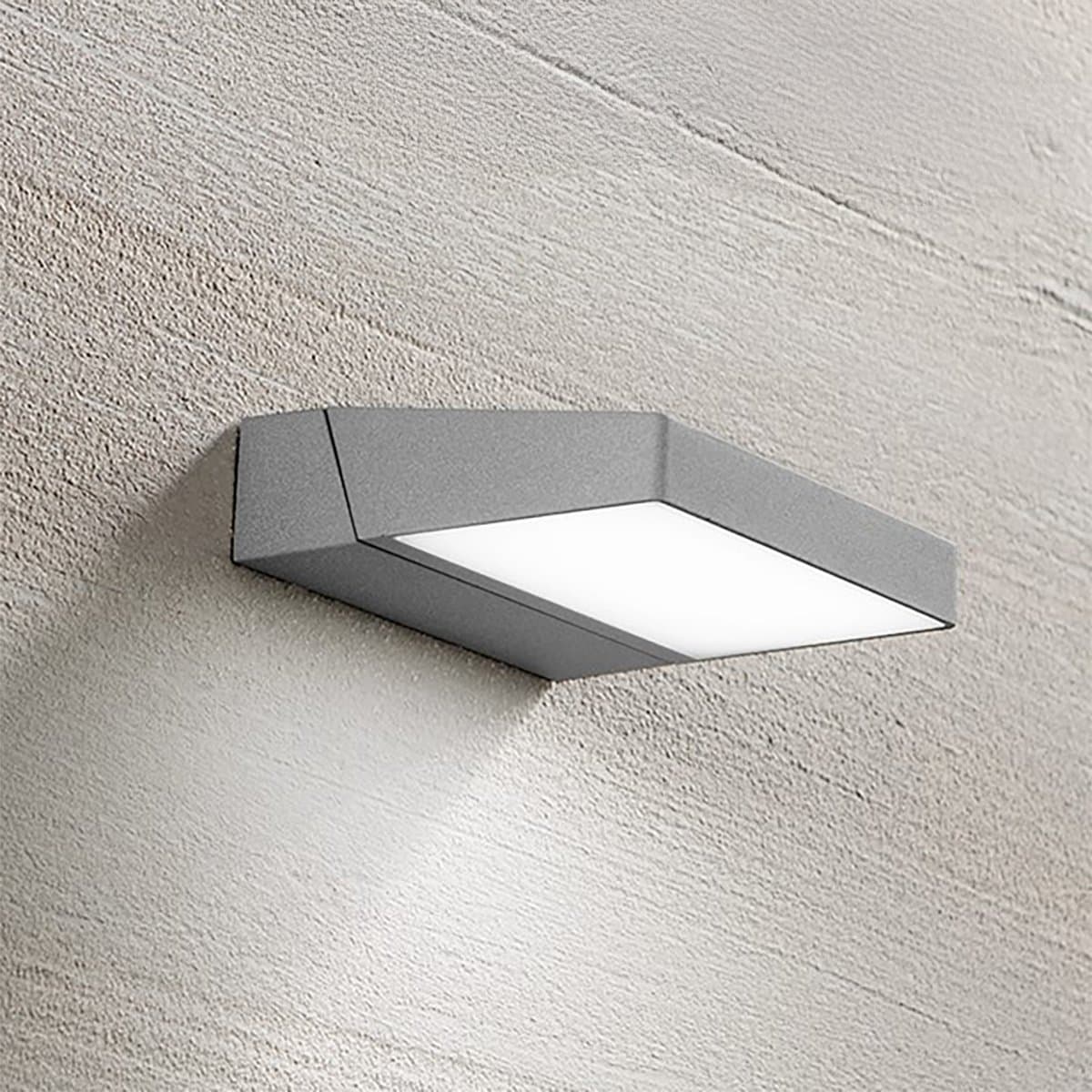 Applique esterno orientabile Perenz GIRO 8314 GC LC LED 3000k grigio cemento - 4