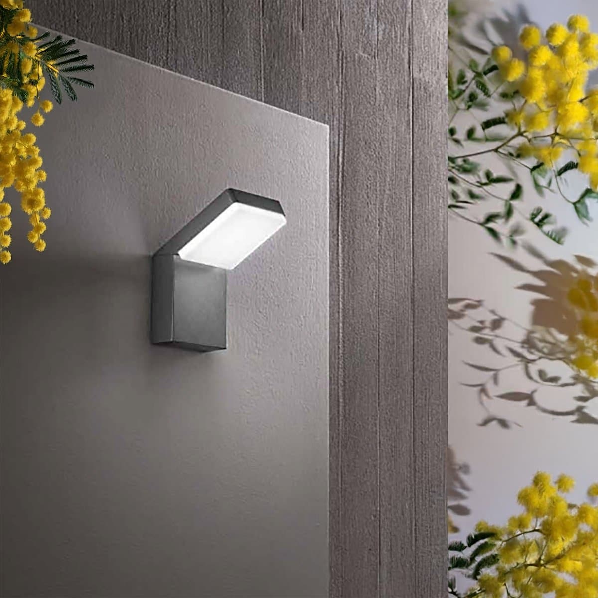 Applique esterno orientabile Perenz PIEGA 8336 A CT IP65 LED CCT antracite opaco - 2