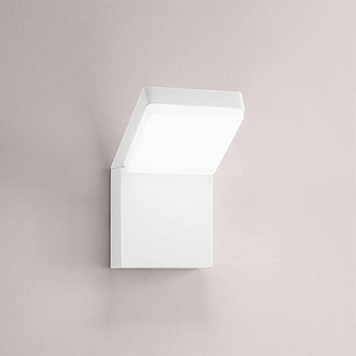 Applique esterno orientabile Perenz PIEGA 8336 B CT IP65 LED CCT bianco opaco - 2