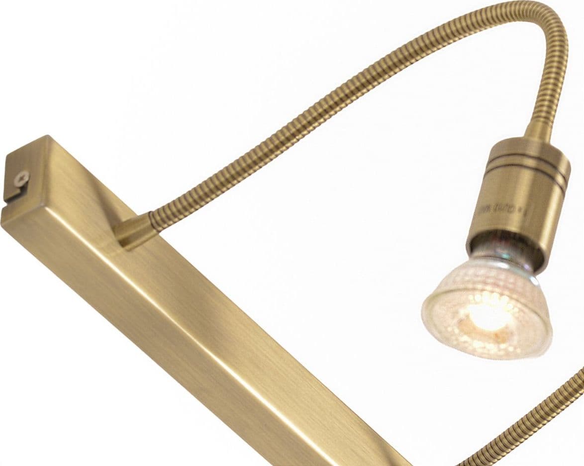 Applique classico Illuminando FRIDA AP2 GU10 LED metallo orientabile - 4