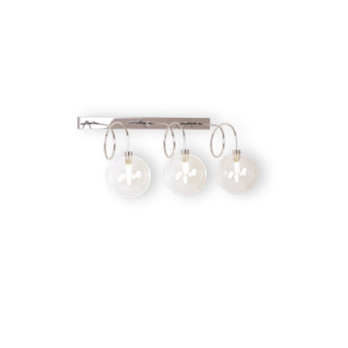 Applique moderno Illuminando GINA PALLINA AP3 G9 LED metallo vetro - 8