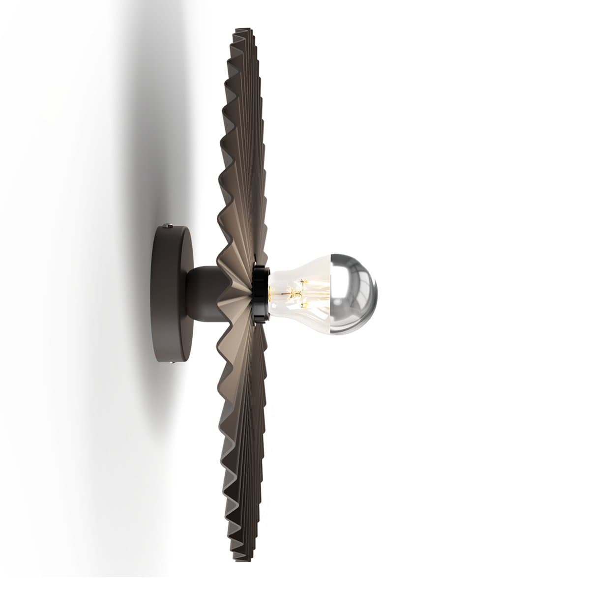 Plafoniera Linea Light DOGE S CA023ADBEZZ E27 LED metallo dark brown - 2