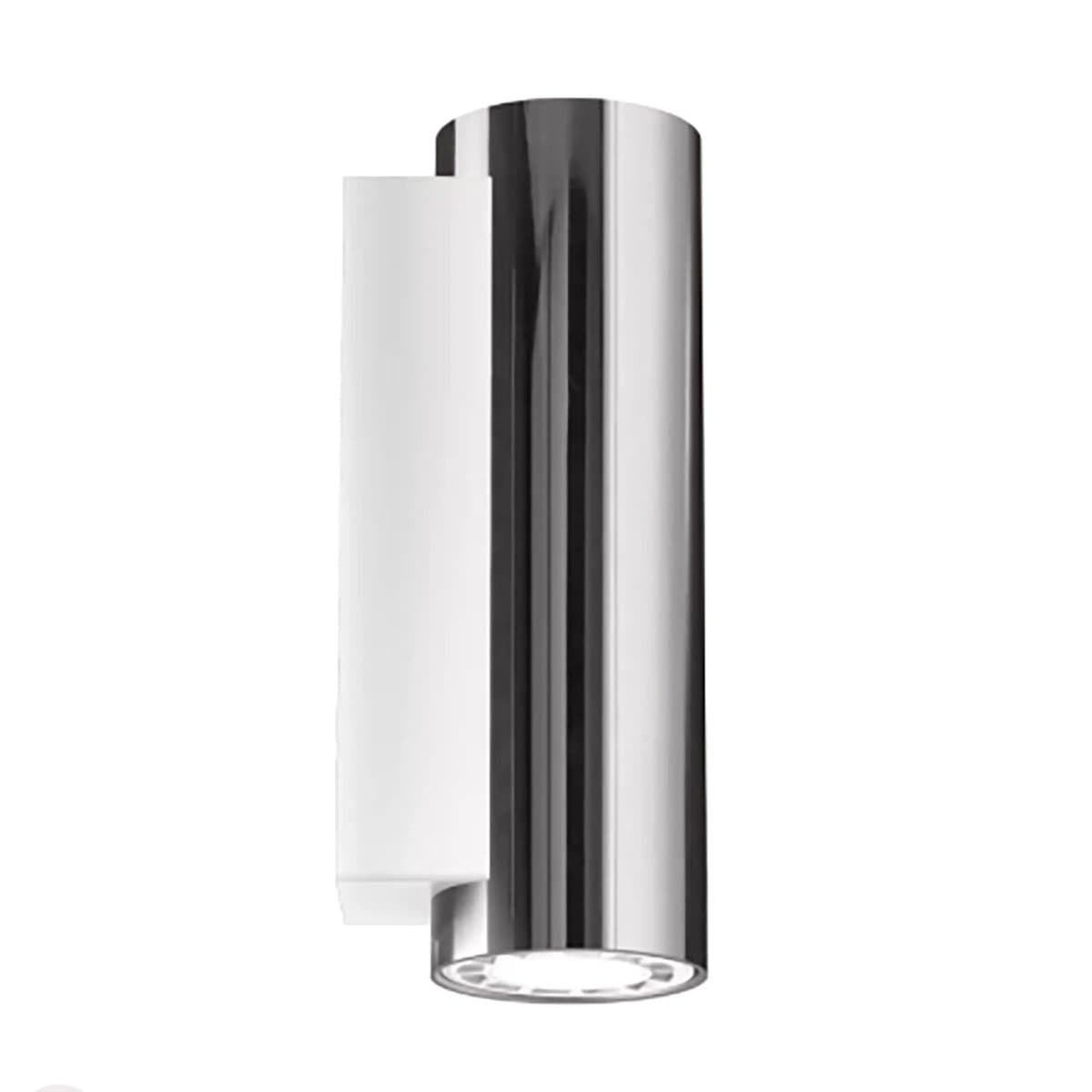 Spot parete moderno Linea Light BIRBA 9400 GU10 LED bi emissione metallo alluminio lucido - 2