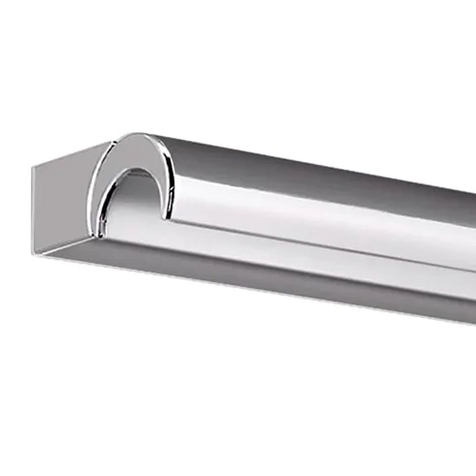 Applique led Linea Light HALFPIPE 9802 3000k 673LM IP44 alluminio lucido orientabile - 4