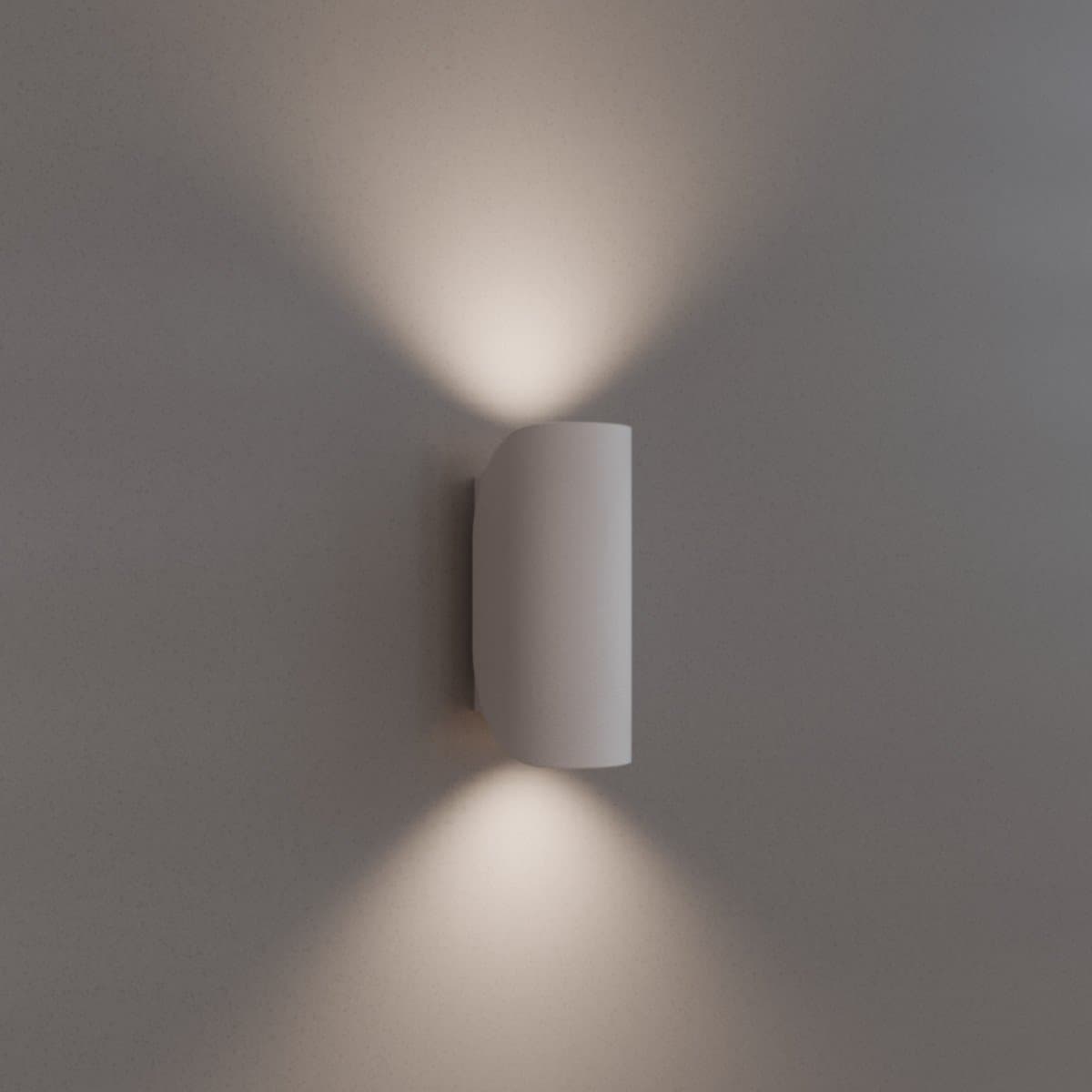 Applique gesso Lampadari Bartalini AMARO GU10 LED biemissione verniciabile - 2