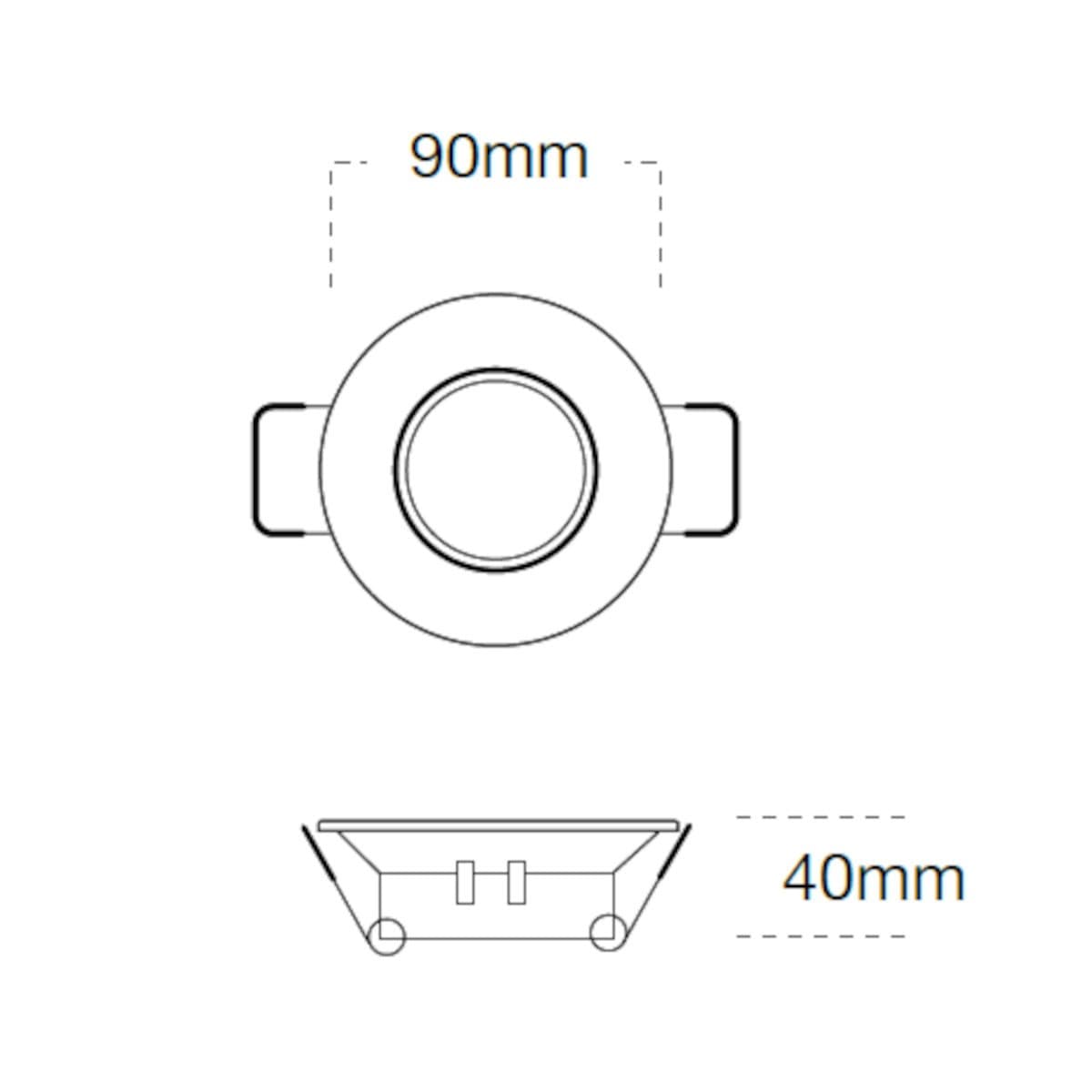 Faretto incasso Lampadari Bartalini AIMROF GU10 LED orientabile metallo - 11