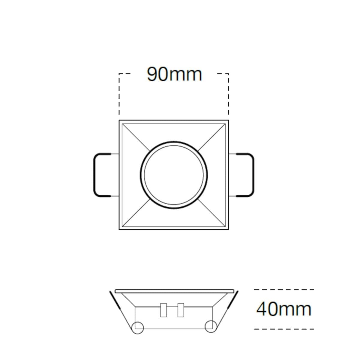 Faretto incasso Lampadari Bartalini ATEAG GU10 LED orientabile metallo - 5