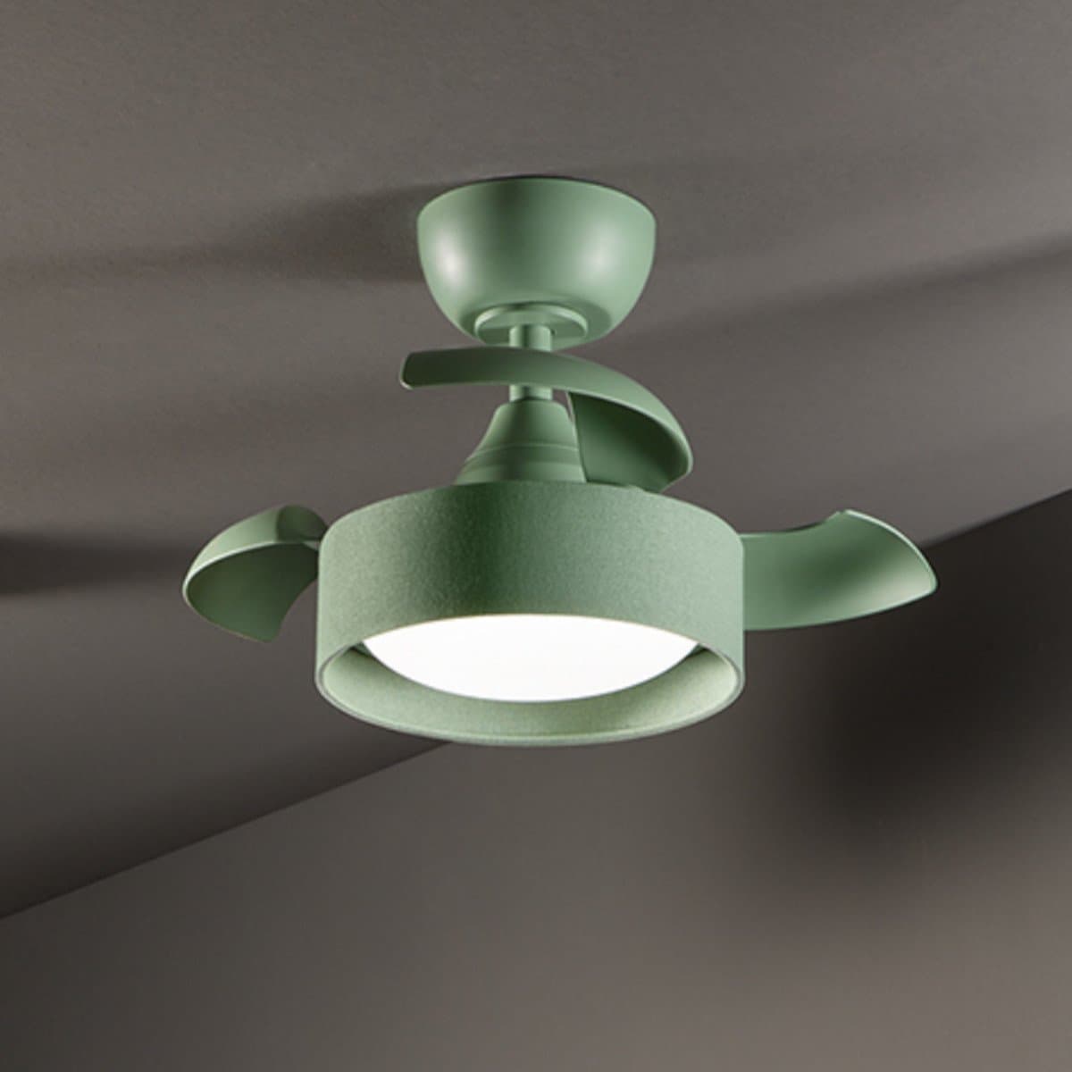 Ventilatore Perenz CLEO 7216 VE CT LED metallo tessuto acrilico - 3
