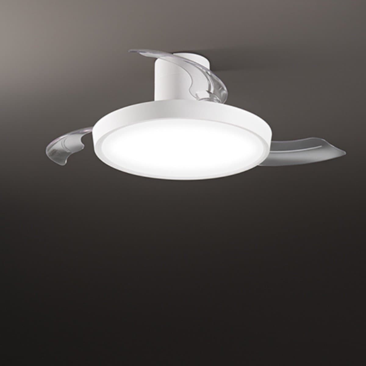 Ventilatore Perenz ZORA 7195 B CT LED metallo acrilico - 3