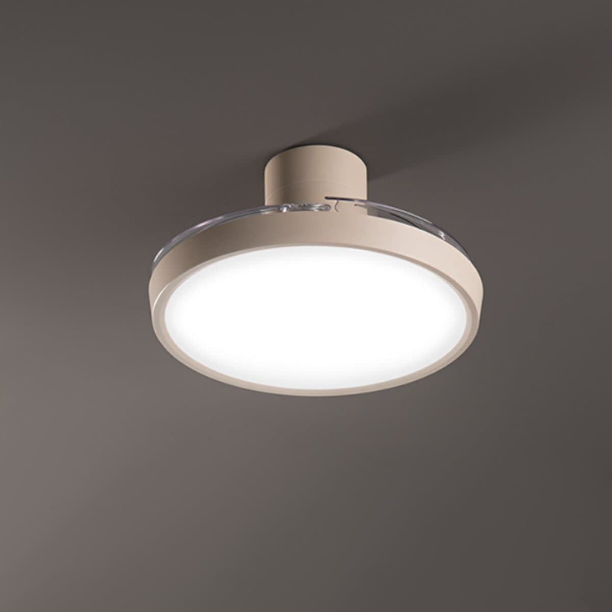 Ventilatore Perenz ZORA 7195 SB CT LED metallo acrilico - 3