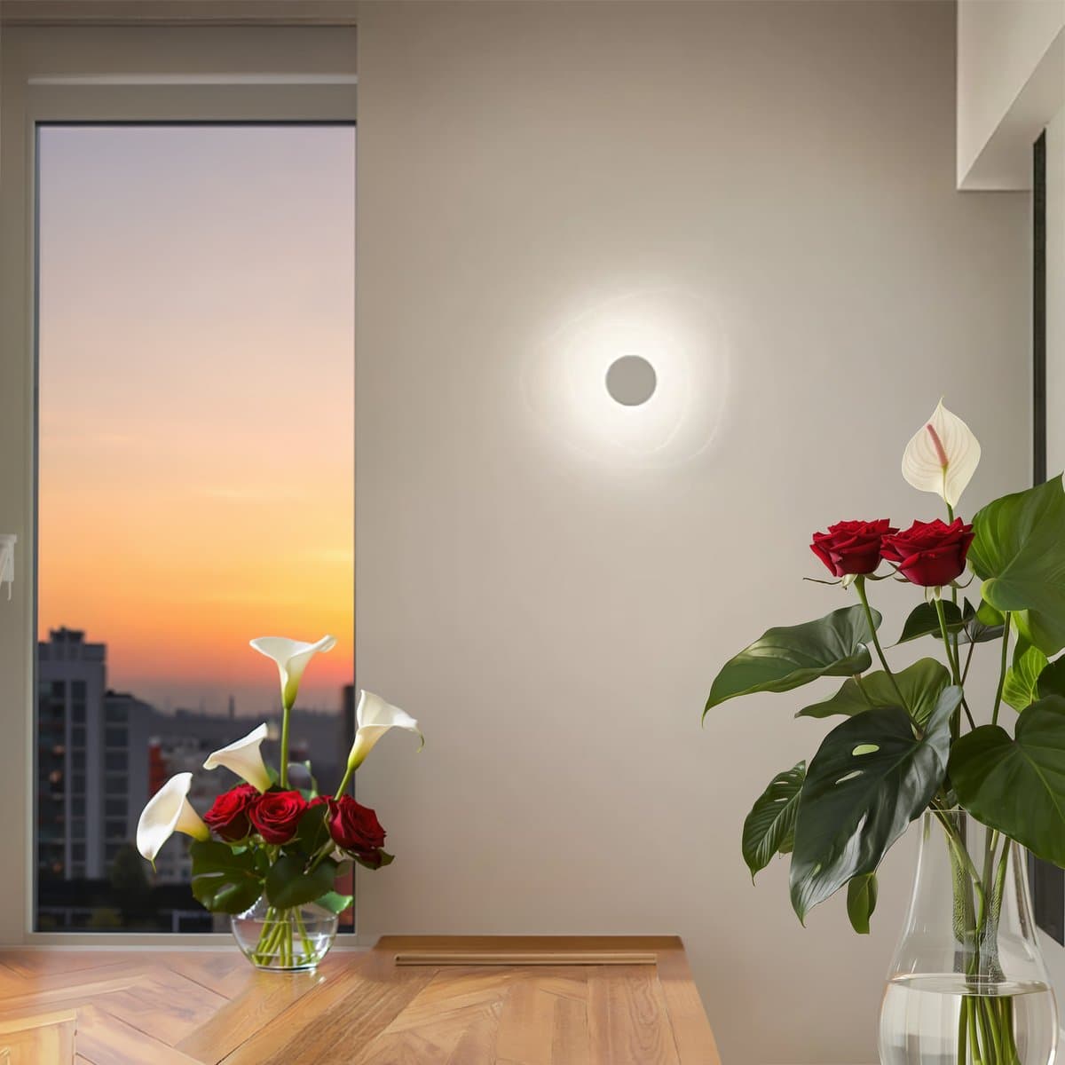 Applique led Linea Light JOINT CA096DWHWDI 3000K 1195LM polimetilmetracrilato opalino - 2