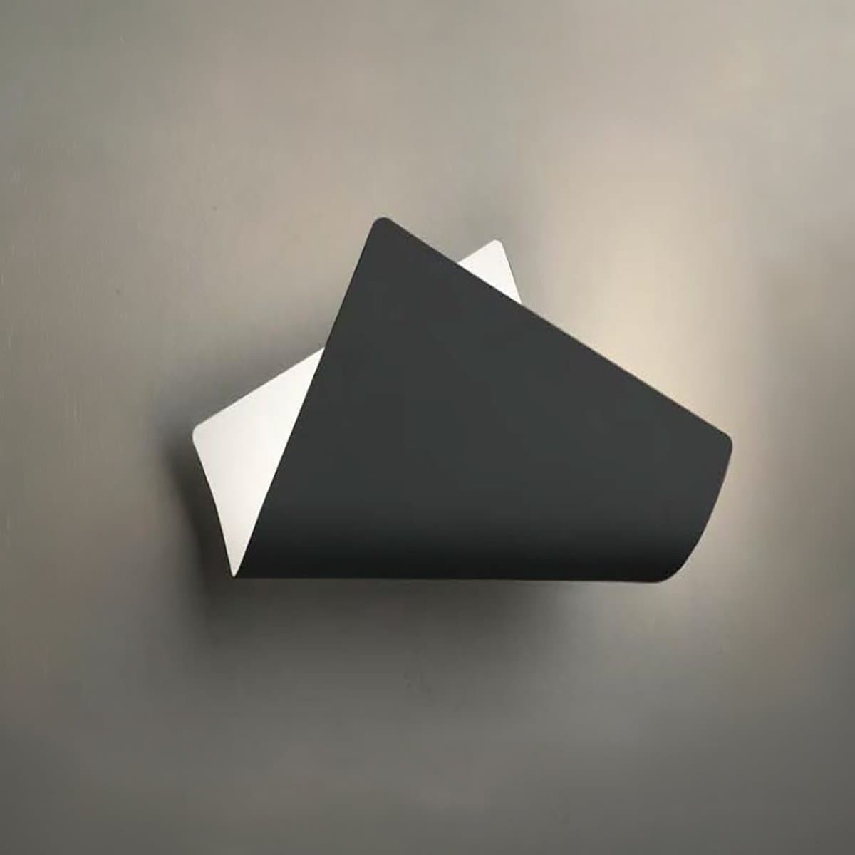 Applique led Promoingross FOLIUM A26 NE LED CCT NERO 890LM monoemissione - 2