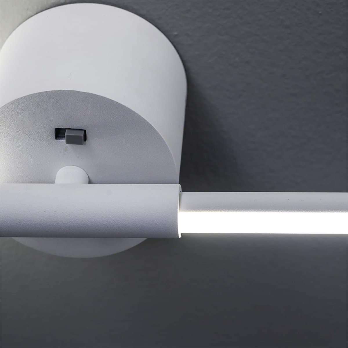 Applique led Promoingross NOOD A110 WH LED CCT 1611LM lampada parete moderna orientabile - 5