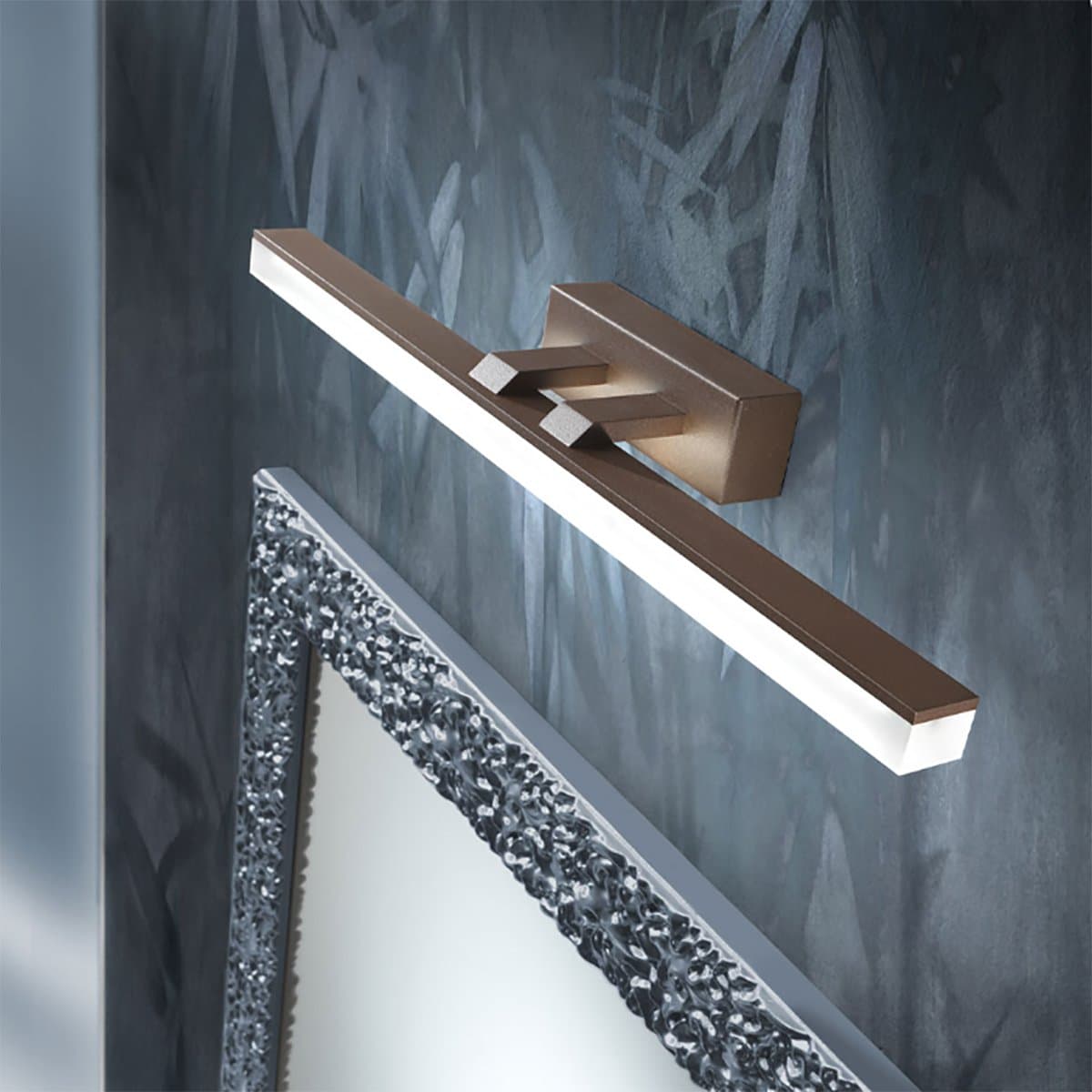 Applique led Promoingross RULER A52 RU LED CCT 1480LM metallo ruggine - 2