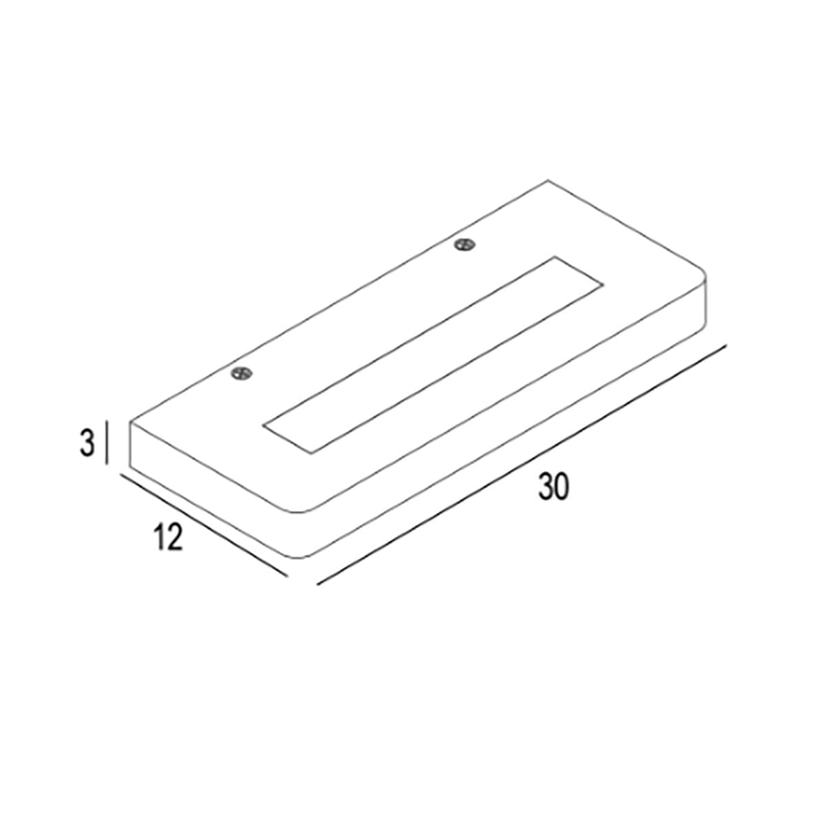 Applique Promoingross RISE A30 WH LED CCT 2380LM metallo bianco biemissione - 5