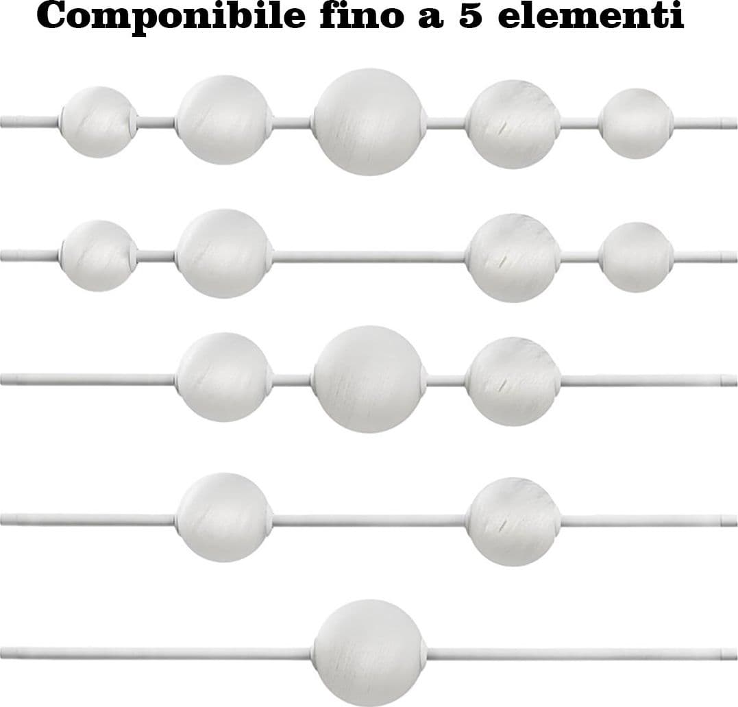 Lampadario led Promoingross STICK S120 WH 5055LM LED dimmerabile alluminio vetro alabastrato - 8