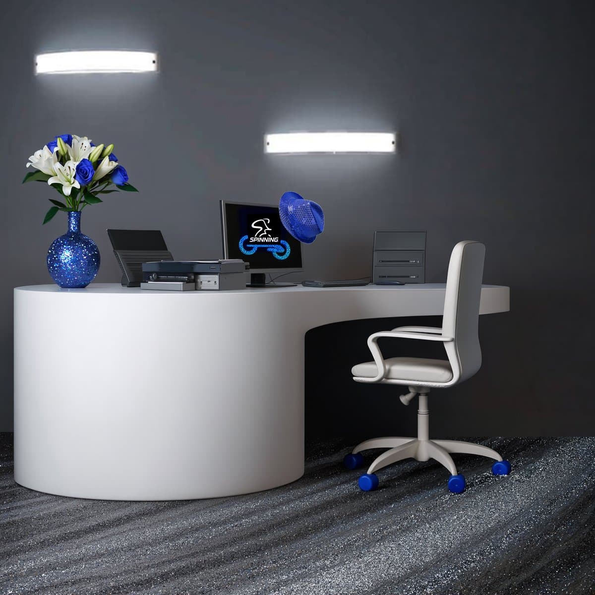 Applique moderno Top Light LINEAR 1076 A70 E27 LED vetro bianco bordo trasparente lucido - 2