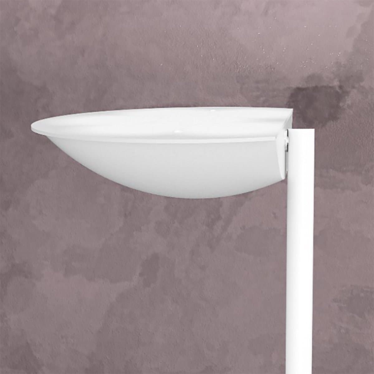 Piantana moderna Top Light MOOD 1165 T BI GX53 LED 220V metallo bianco diffusore vetro orientabile - 5