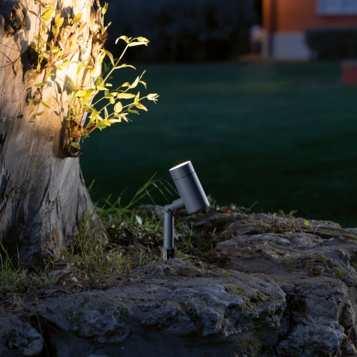 Picchetto moderno Sovil LAMA 169 16 GU10 LED IP54 orientabile alluminio - 3