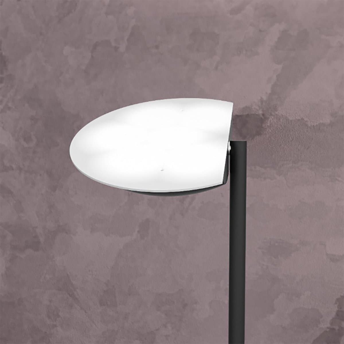 Piantana moderna Top Light MOOD 1165 T NE GX53 LED 220V metallo nero diffusore vetro orientabile - 3