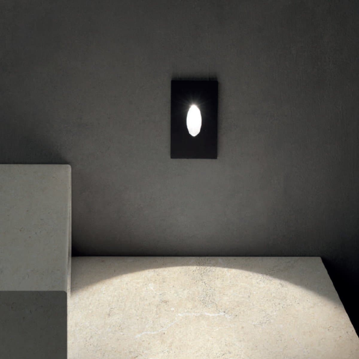 Segnapasso Sovil PATIO 98251 06 LED IP65 verticale alluminio - 2