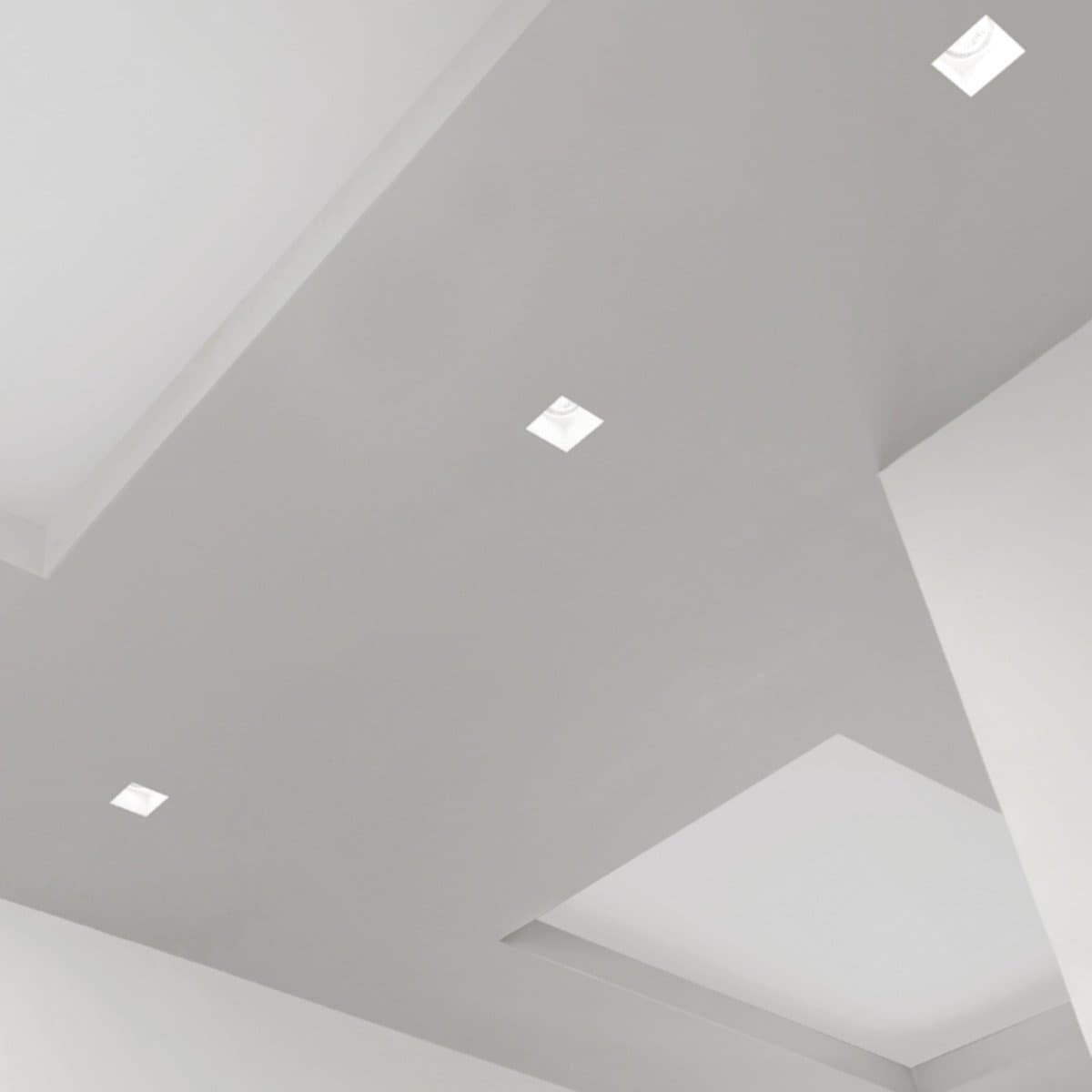 Faretto incasso Sforzin Illuminazione SIRIS T165 GU10 LED gesso - 3